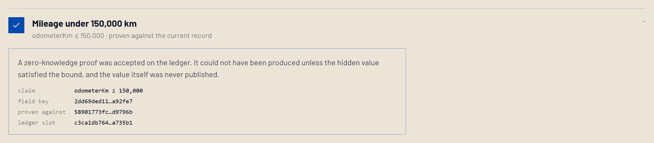 Open one claim and read the proof